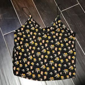 Cute flowery tank top